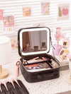 Maletín de Maquillaje Portátil con Espejo