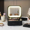 Maletín de Maquillaje Portátil con Espejo