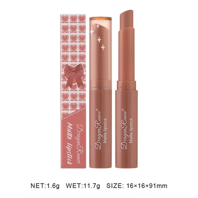Labial Mate Terciopelo Resistente Agua