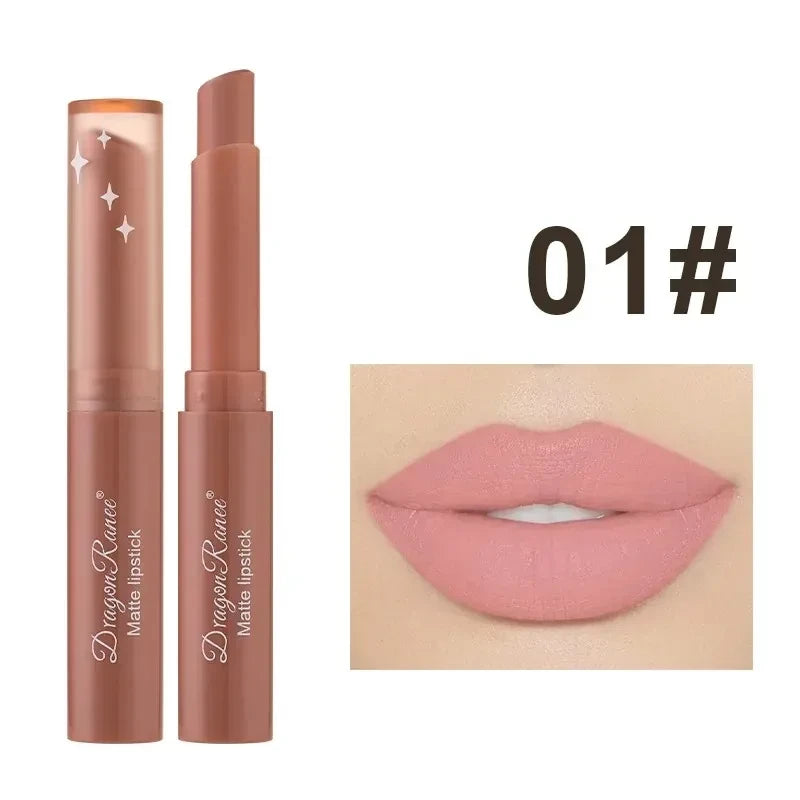 Labial Mate Terciopelo Resistente Agua